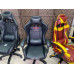Кресло игровое 118F с подножкой ЧЕРНЫЙ