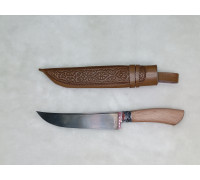 Пчак арт16 средний гарда гравировка орех ШХ-15 17-19 см